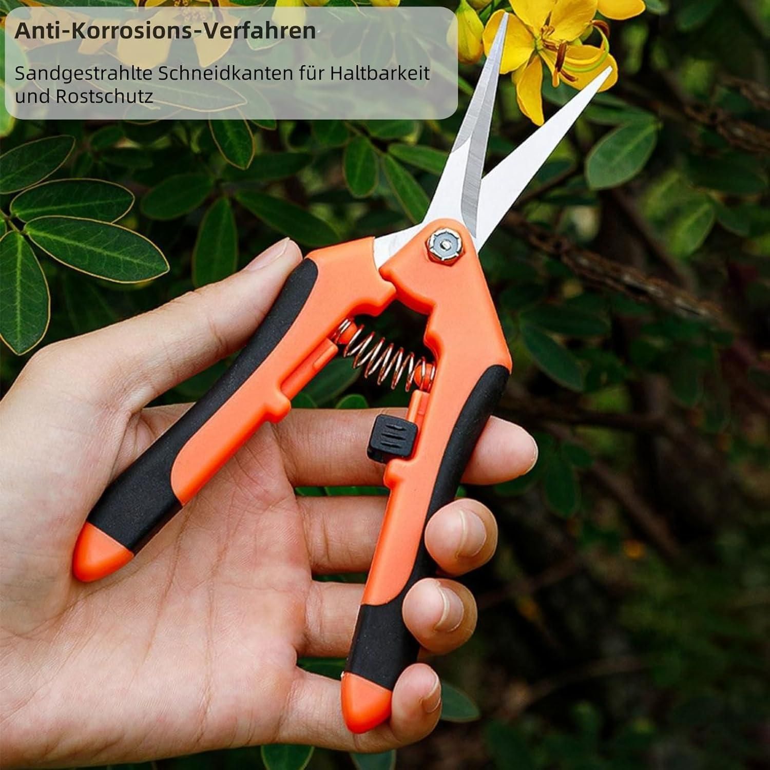Professional Gardening Scissor | Stainless Steel Pruner for Home Garden Use
