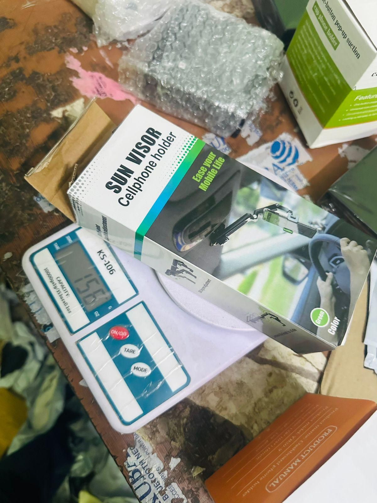 Adjustable Mobile Phone Holder | for Desk, Kitchen & Car Stand for Hands-Free Use