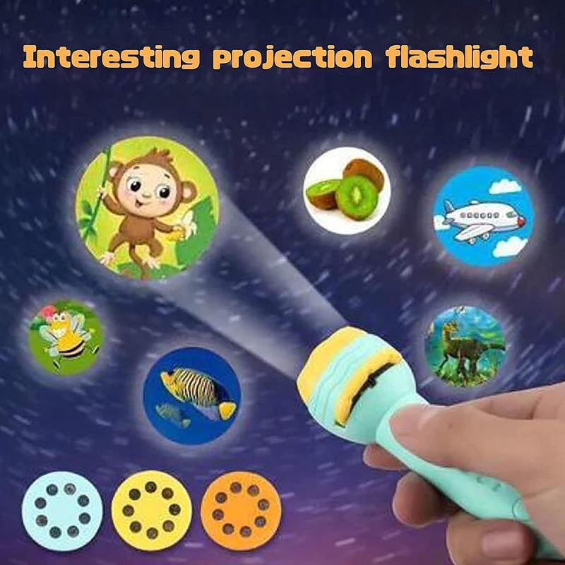 Projector Torch for Kids | Fun and Educational Learning Toy with Picture Slides