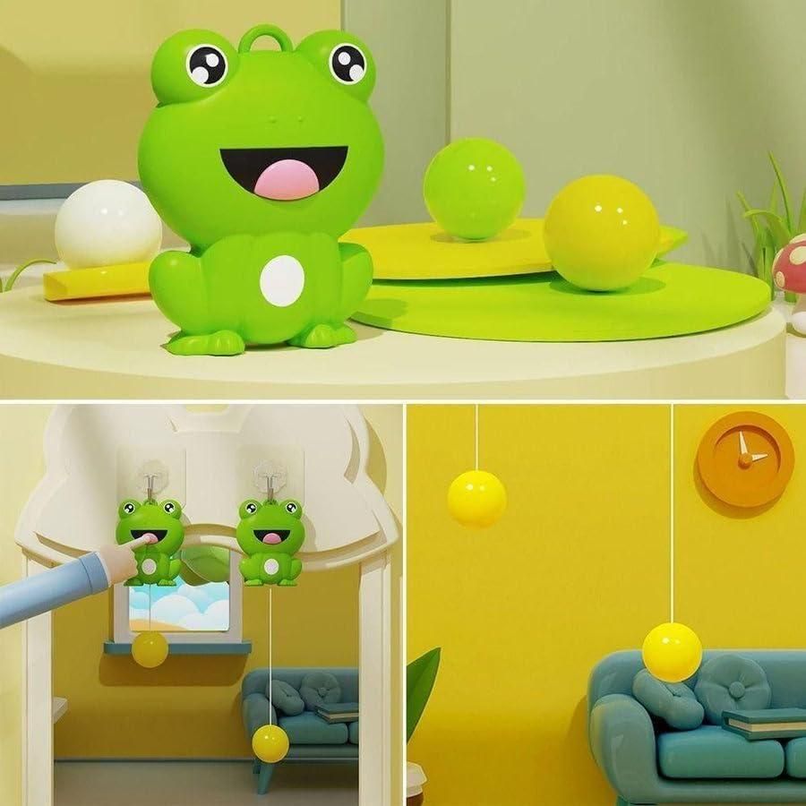 Indoor Hanging Table Tennis Set with Balls | Fun Home Tennis Game for Kids