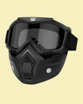 UV Protective Goggle Mask | Anti-Scratch Face & Eye Shield with Adjustable Strap
