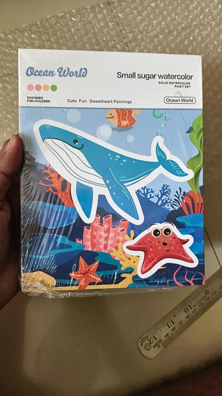Water Painting Book for Kids | Magic Coloring Activity with Watercolors & Brush
