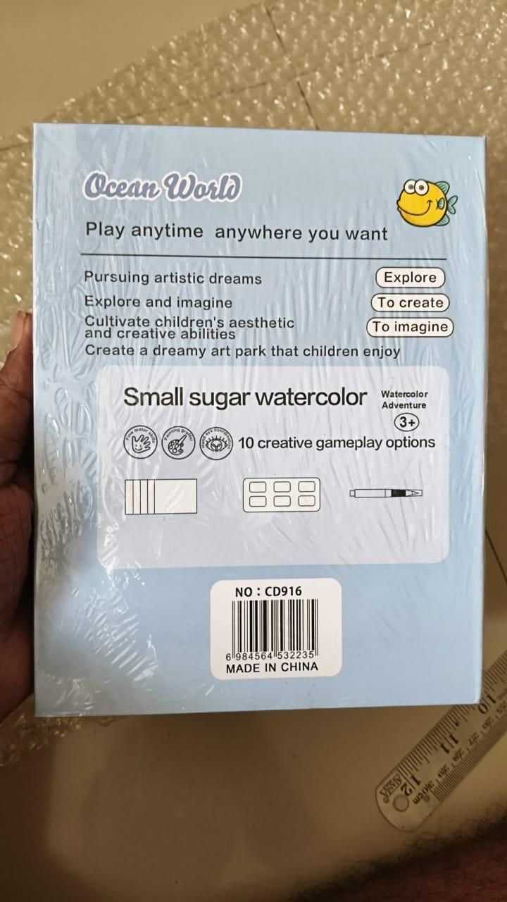 Water Painting Book for Kids | Magic Coloring Activity with Watercolors & Brush